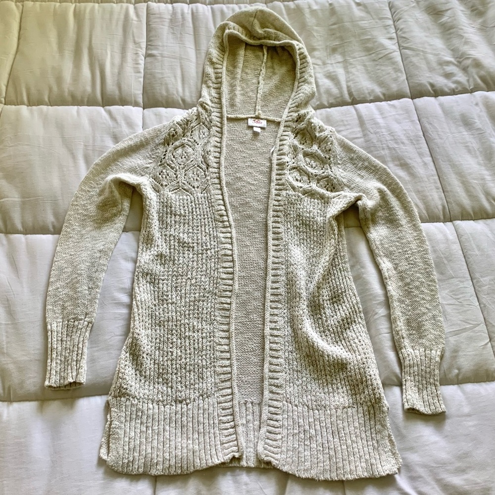 🖤3/$12🖤 Justice Hooded Cardigan